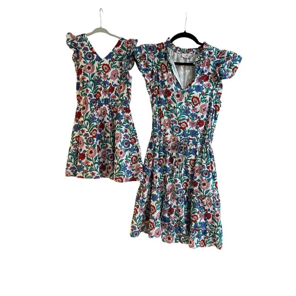 Vineyard Vines Floral Dress Girls Size 5-6 Mommy And Me - Picture 3 of 5